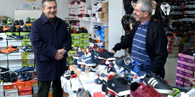Başkan Ataç’ın Esnaf Ziyareti