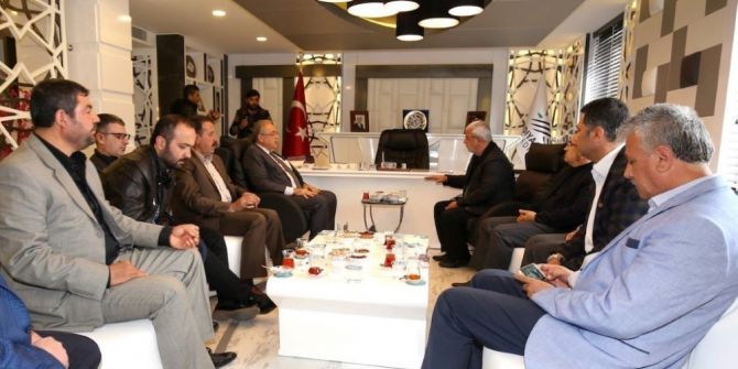 Ak Parti İstanbul Milletvekili Metiner’den Başkan Kutlu’ya Ziyaret