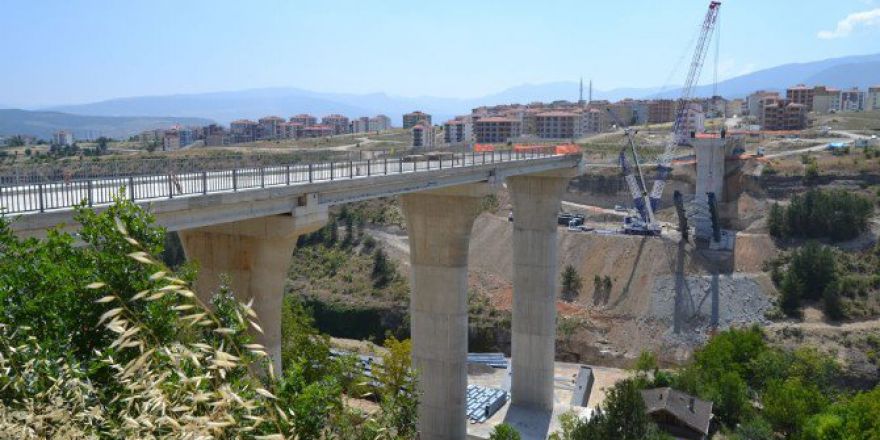 Kanyon Köprü İnşaatının Yüzde 70’i Bitti