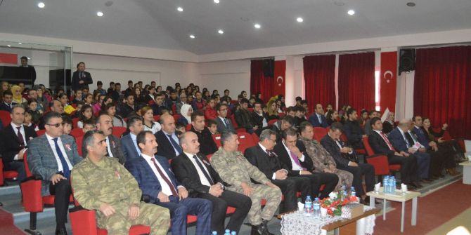 Şırnak’ta İstiklal Marşı’nın Kabulü Ve Mehmet Akif Ersoy’u Anma Günü Etkinliği