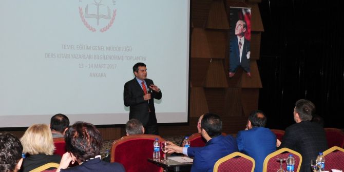 Meb’den Ders Kitabı Yazarlık Bilgilendirme Toplantısı