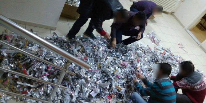 Uşak’ta 6 Bin 262 Adet Kaçak Kol Saati Ele Geçirildi