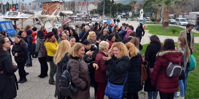 İşitme Engelliler Foça’yı Gezdi