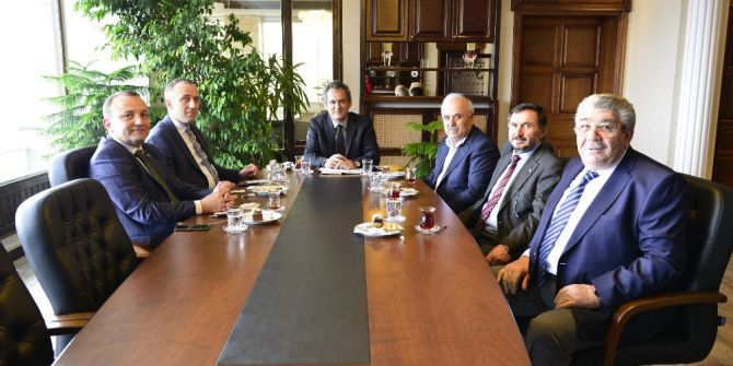 Özer,tso Başkanları İle Bir Araya Geldi
