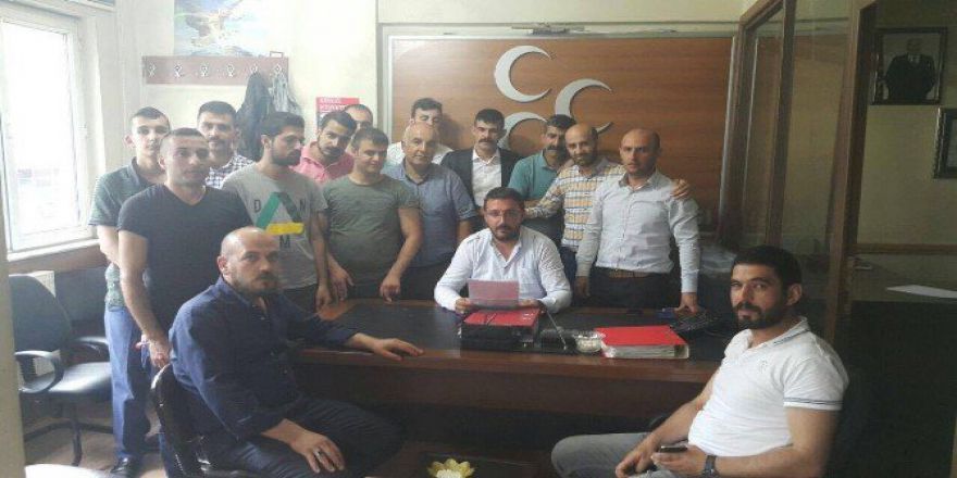 Mhp Yakutiye İlçe Teşkilatı Görevden Alındı