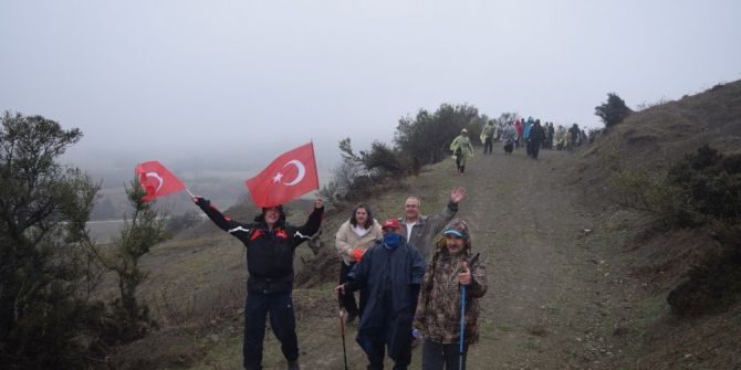 Bursalı Dağcılar Ericek Göleti’nde
