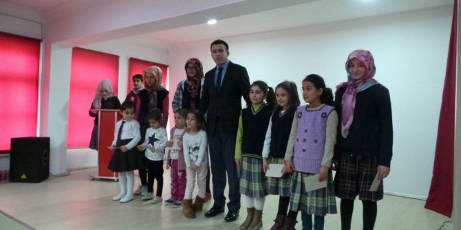 Çavdarhisar’da İstiklal Marşını Güzel Okuma Yarışması