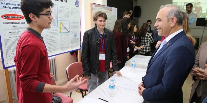 Başkan Bilim Fuarı’nda