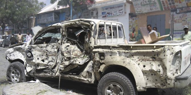 Mogadişu’da Bombalı Araçla İntihar Saldırısı: 8 Ölü
