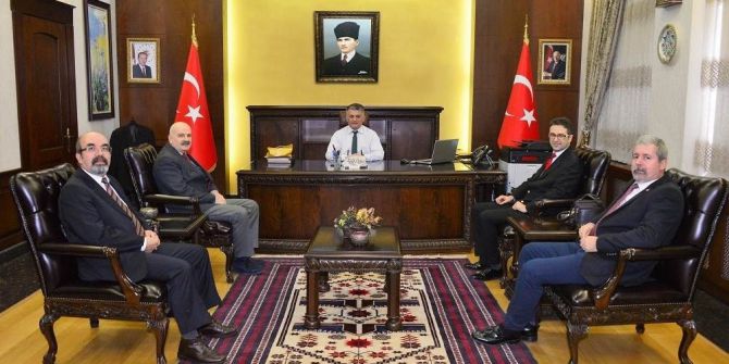 Sağlık Çalışanları Vali Yazıcı’yı Ziyaret Etti