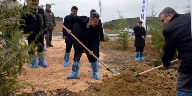 15 Temmuz Şehitler Ormanında Fidan Dikimi