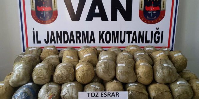 Van’da Uyuşturucu Operasyonu