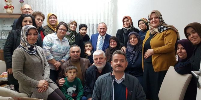 Başkan Mehmet Keleş Ev Ziyaretleri Yapıyor