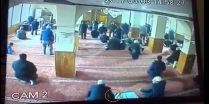 Camideki Hırsızlık Girişimine Cemaatten Dayak