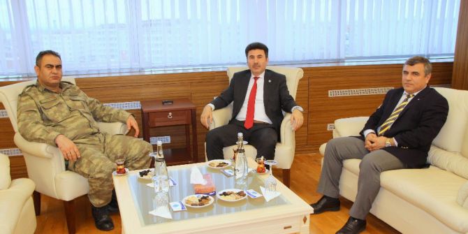 7 Aralık Üniversitesi Rektörü Prof.dr. Karacoşkun’a Ziyaretler Sürüyor