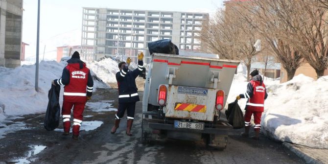 Bitlis Belediyesi Temizlik Çalışmaları Başladı