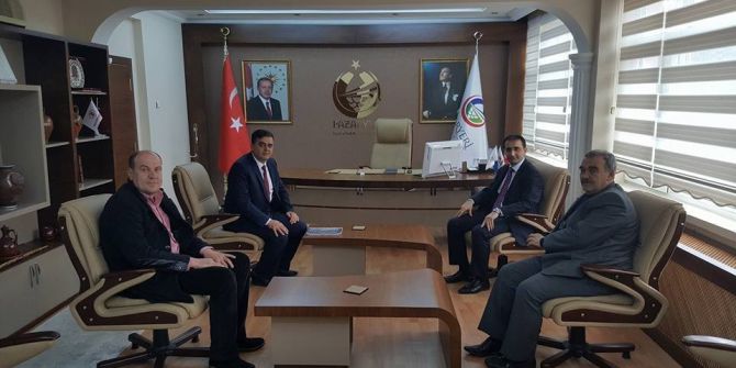 Pazaryeri Kaymakamı Sağır Başkan Yalçın’ı Kabul Etti