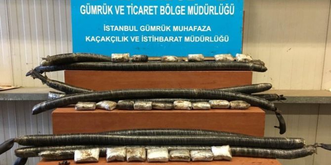 Gümrük Muhafazadan Afyon Sakızı Operasyonu