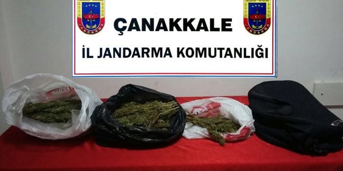 Çanakkale’de Uyuşturucu Operasyonu