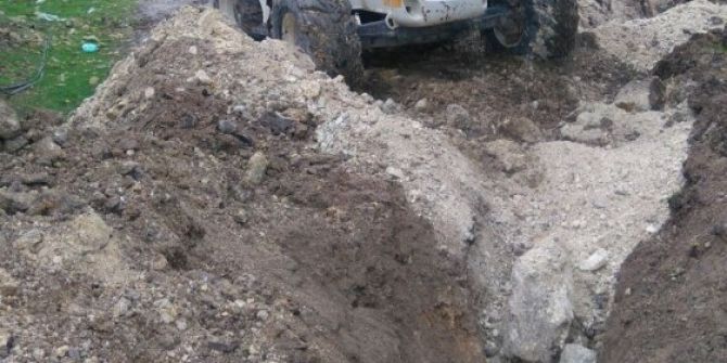 Bir Mahalle Daha Kanalizasyonla Tanıştı