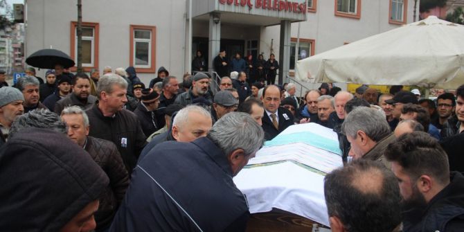 Vefat Eden Gülüç Belediyesi Veznedarı Törenle Uğurlandı