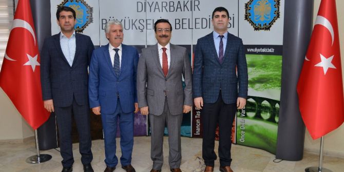 Çermik’ten Başkan Atilla’ya Ziyaret