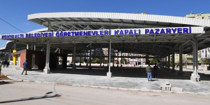 Öğretmenevleri Kapalı Pazarı Tamamlandı