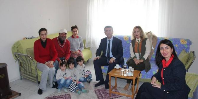 Kaymakam Sırmalı Aile Ziyaretlerinde Bulundu