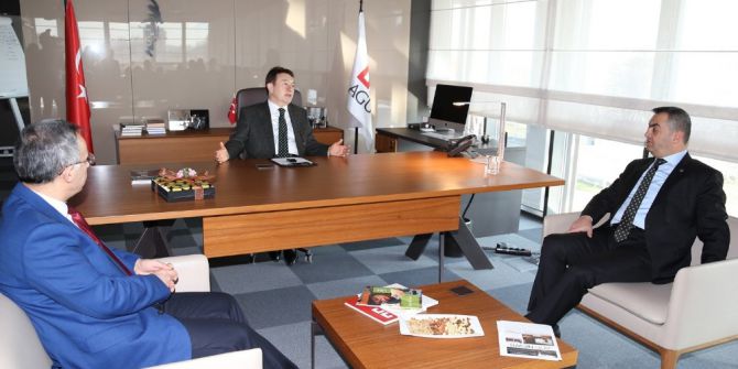 Kayso’dan Agü Rektörü Prof. Dr. Sabuncuoğlu’na Hayırlı Olsun Ziyareti