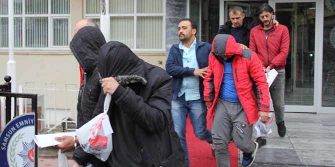 Samsun’da Deaş Operasyonu: 9 Gözaltı