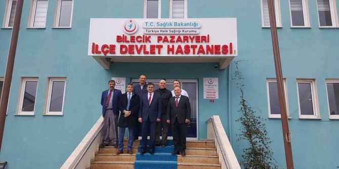 Başkan Yalçın, 14 Mart Tıp Bayramı Nedeniyle İlçe Hastanesini Ziyaret Etti