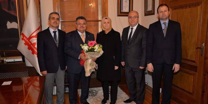 Başkan Yağcı, Sağlıkçıları Makamında Ağırladı