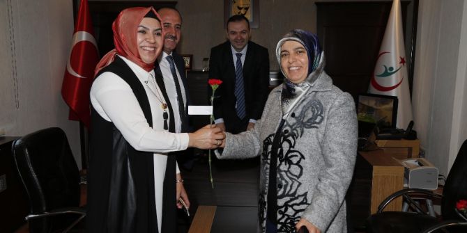 Başkan Duruay’dan, Adsm Ve Hasvak Hastanesi’ne Tıp Bayramı Ziyareti