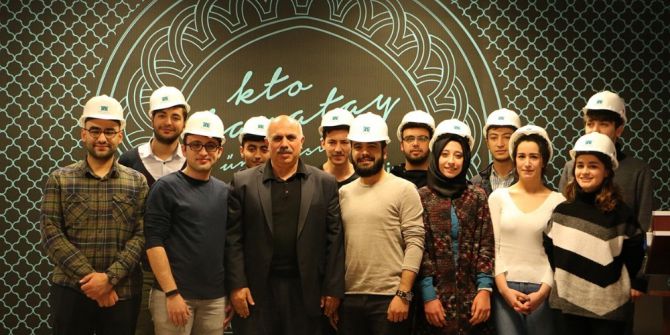 Kto Karatay’da İnşaat Mühendisliği Öğrencilerinin Baret Heyecanı