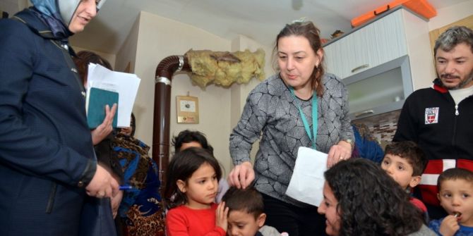Suriyeli Çocuklara Yönelik Eksik Aşı Tamamlama Ve Aşı Hızlandırma Çalışmaları