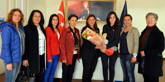 Chp İncirliova Kadın Kollarından Başkan Çerçioğlu’na Ziyaret