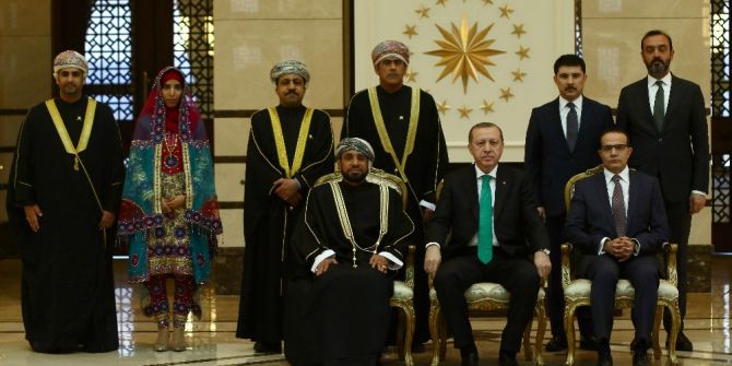 Cumhurbaşkanı Erdoğan, Umman Sultanlığı Büyükelçisini Kabul Etti
