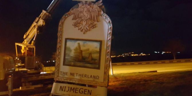 Gaziantep’ten Hollanda’ya Tabelalı Tepki