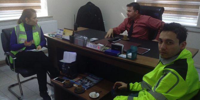 Alaşehir Belediyesinden İş Güvenliği Eğitimi