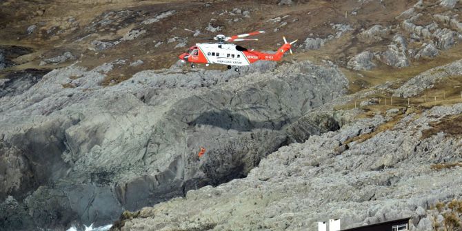 İrlanda’da Helikopter Kayboldu