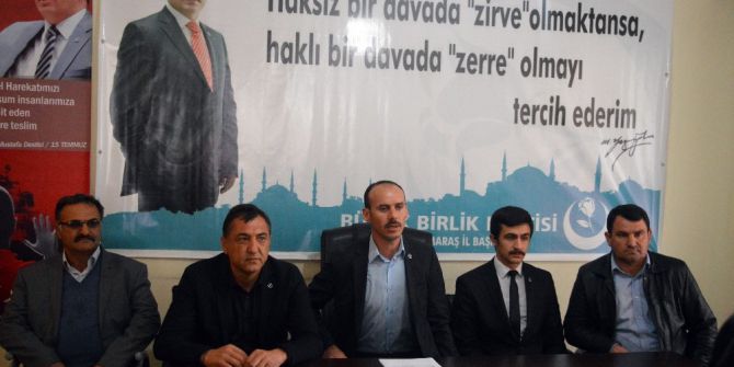 Kahramanmaraş Bbp’de Referandum Gerginliği