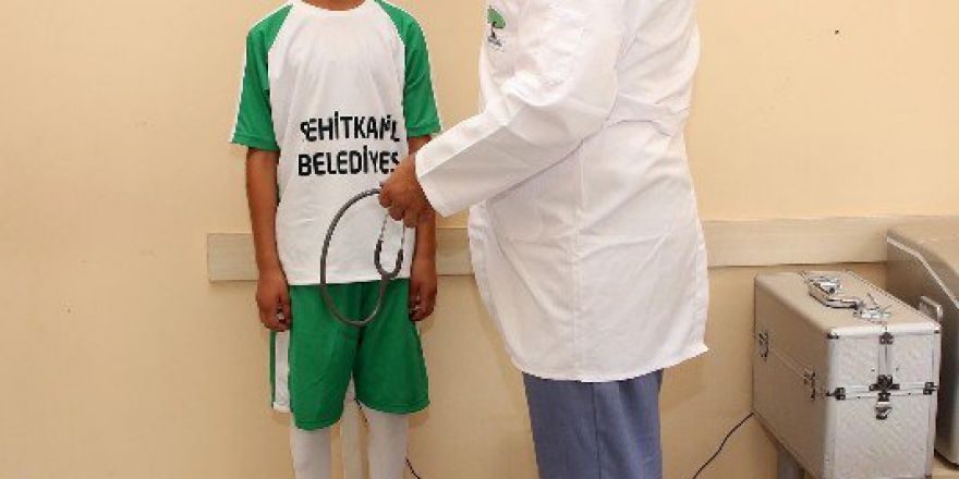 Şehitkamilli Sporcular Sağlık Kontrolünden Geçti