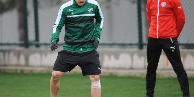 Bursaspor Şut Çalıştı