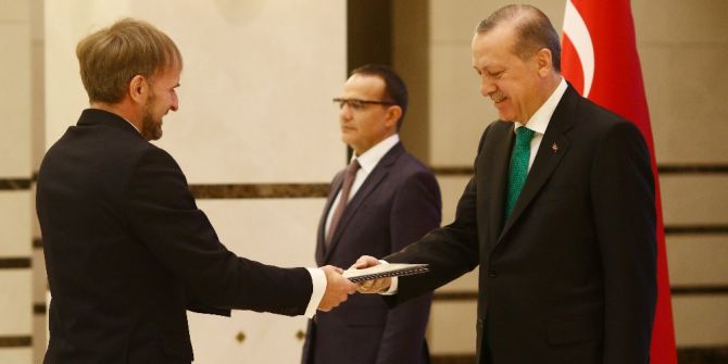Cumhurbaşkanı Erdoğan, Bosna Hersek Büyükelçisini Kabul Etti