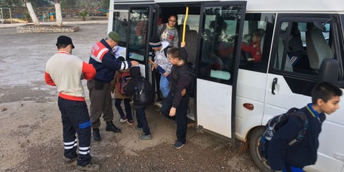 Bodrum’da Jandarma Ekipleri Okul Taşıtlarını Denetlendi