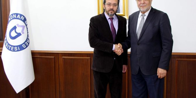 Karahan, Adü Rektörü Bircan’ı Ziyaret Etti