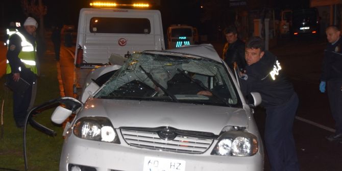 Polis Memuru Kazada Hayatını Kaybetti