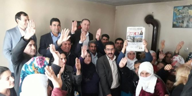 Ak Parti Bağlar İlçe Başkanlığı Referandum Çalışmalarını Sürdürüyor