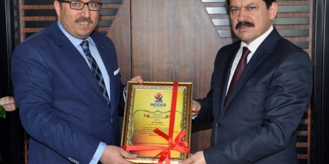 Milli İrade Derneği’nden Başsavcı Yeldan’a Onursal Üyelik