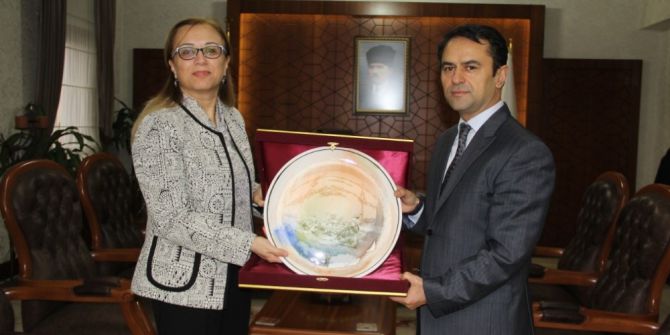 Rektör Kılıç, Vali Aktaş’a Veda Ziyaretinde Bulundu